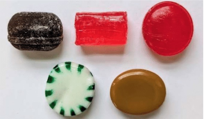 hard candies