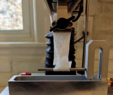 paper towel being tested