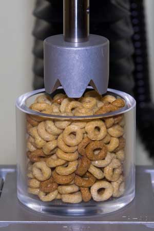 cheerios being tested